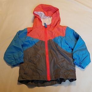 Cute Lined Windbreaker Rain Jacket